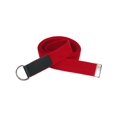 thumbnail image 1 of CTM®  Cotton Web Belt with Double D Ring Buckle (Women's Plus Size), 1 of 2