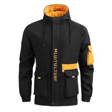 OmicGot Spring Autumn Men's Jackets Fashion Men Clothing Casual Sports Jacket Male Coat Plus Size M 4XL