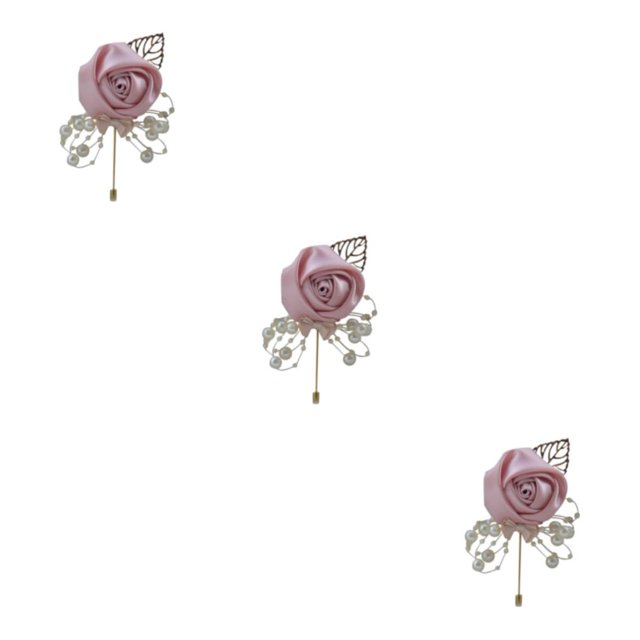 Youkk Cloth Chic And Stylish Brooch Pin Fashion Statement With Exquisite Piece Modern Minimalist Corsage gold 3Set