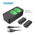 thumbnail image 4 of Xbox Universal Controller Charging Kit - Dual Dock Station with 2x Rechargeable Battery Packs for Xbox Series X & Xbox One X Controllers | Fast Charging, LED Indicators, Overcharge Protection, 4 of 5