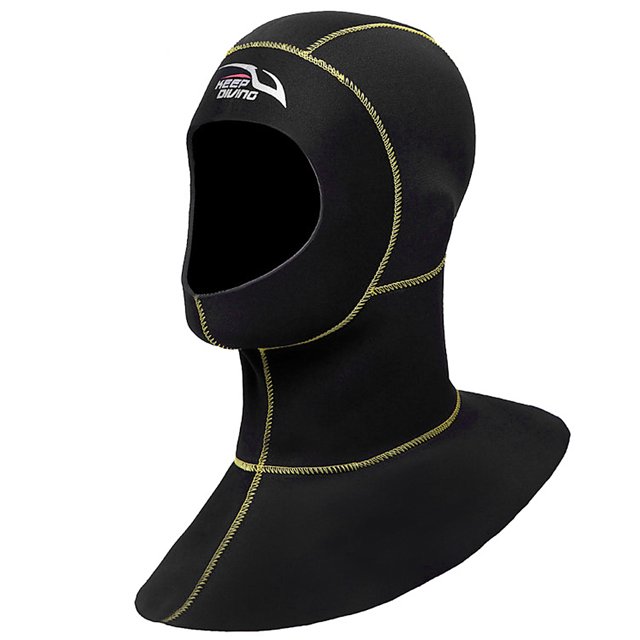 Chapeau de Plongée 3mm Chapeau de Plage en Néoprène Bonnet Thermique Haute Élasticité pour Rafting