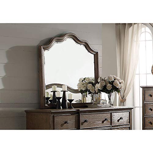 ACME Furniture 26115 Commode en Baudouin, Taille Unique, Chêne Vieilli