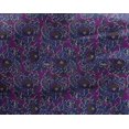 thumbnail image 4 of oneOone Georgette Viscose Fabric Leaves & Floral Block Print Sewing Fabric BTY 42 Inch Wide, 4 of 4