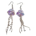 thumbnail image 1 of Earrings For Women Clear Resin Dangling Drop Earrings Handmade Boho Transparent Fringe Statement Jewelry, 1 of 4