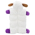 thumbnail image 2 of Multipet Plush Lamb Chop Squeaker Mat Dog Toy, 9 Squeakers, 2 of 8
