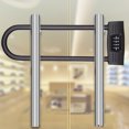 thumbnail image 2 of Lock for Bike Motorcycle Lock Scooter Cycling Security U Lock Bike Lock Password Anti Thief(Black), 2 of 6