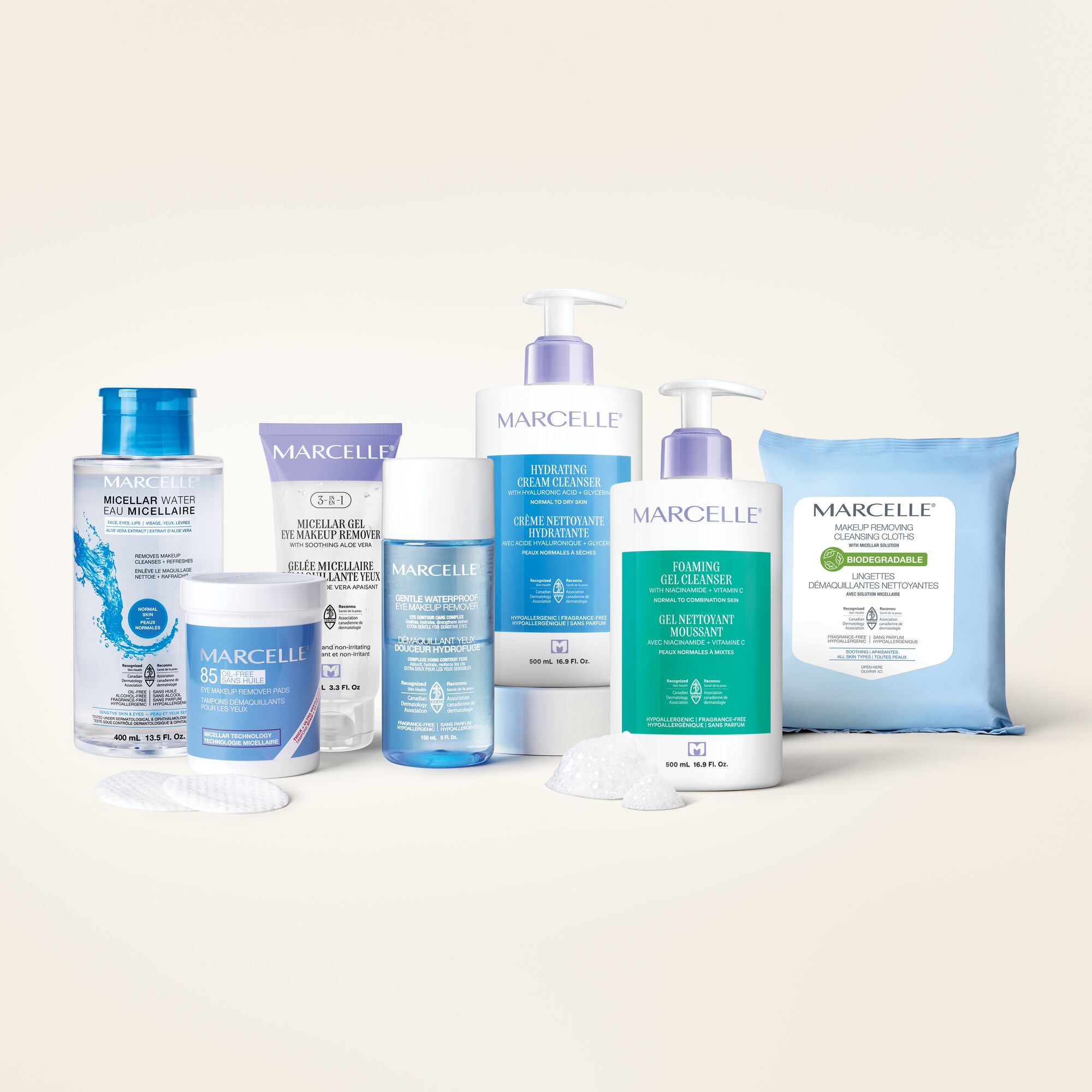 Marcelle Micellar Water - Waterproof, 400ml