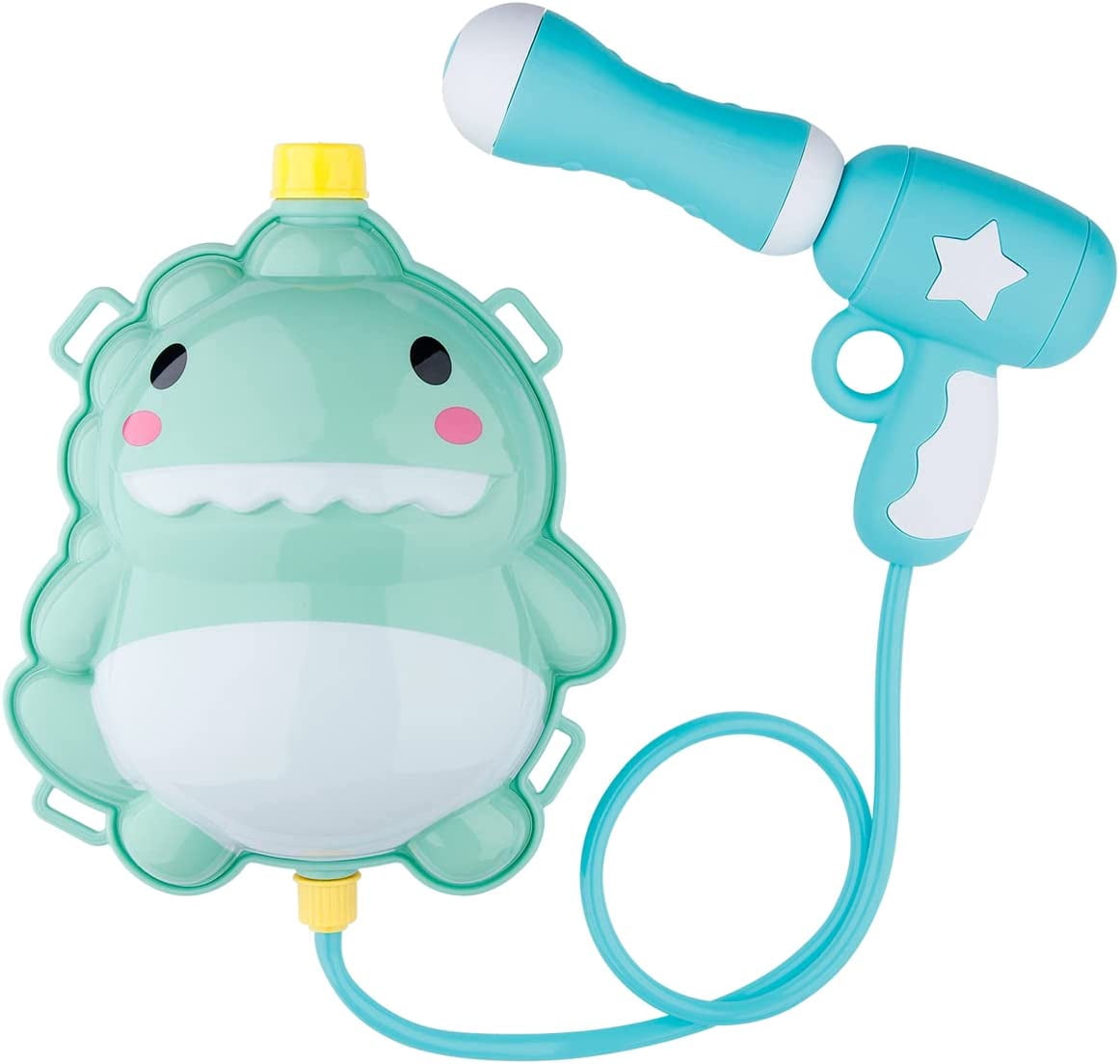 Water Gun, Squirt Gun for Kids, Water Blaster, Backpack Water Gun with 2L High Capacity Tank Adjustable Straps