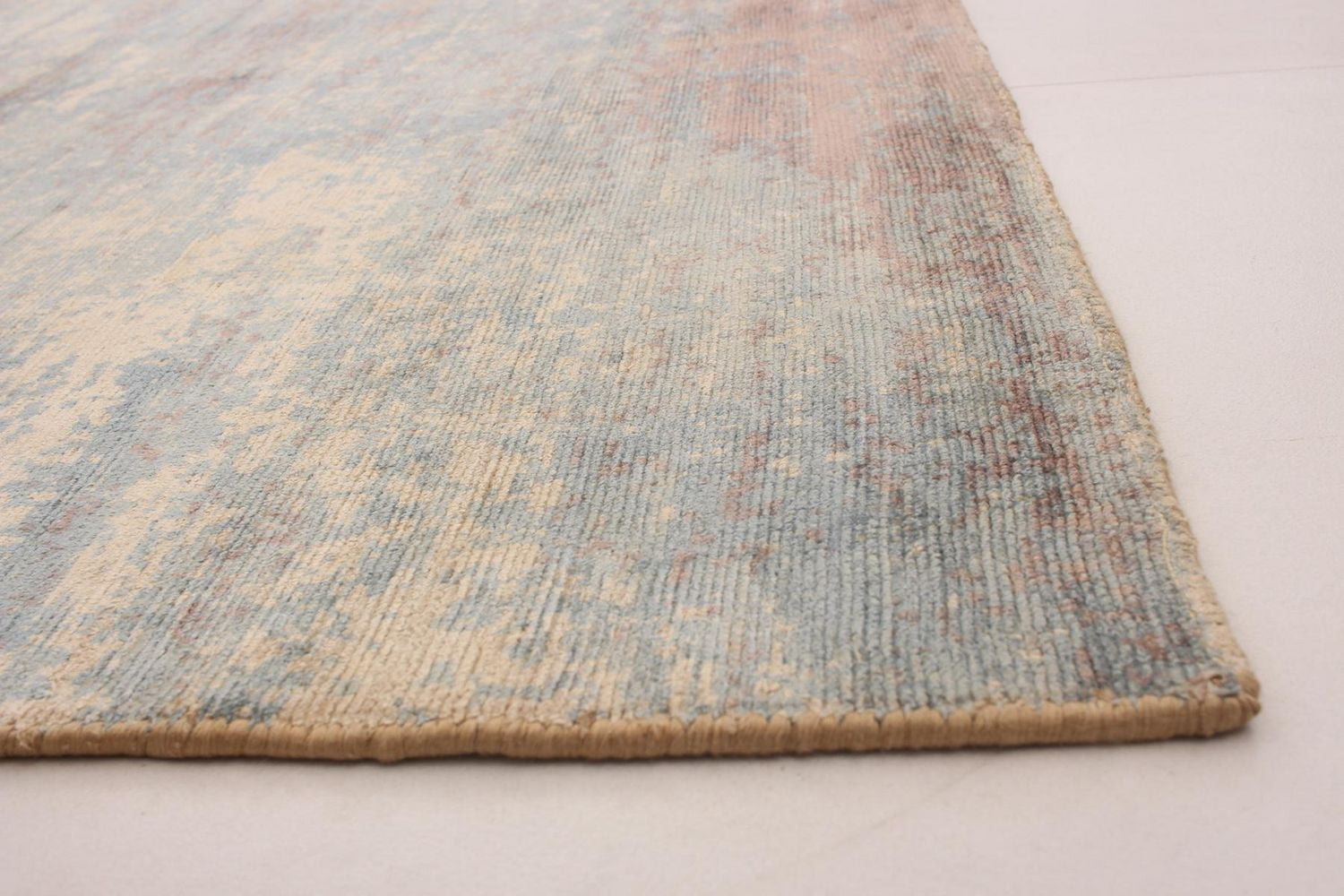 ECARPETGALLERY 4'11" x 7'1"  Transitional Galleria Hand Loomed Area Rug for Living Room, Dining Room and Bedroom in Blue