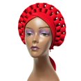 thumbnail image 1 of Hat Wide Band Adjustable Soft African Nation Style Turban Hat for Christmas, 1 of 6