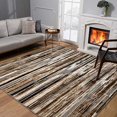 thumbnail image 3 of Rug Branch Montage Modern Area Rug (3x5 Feet) Abstract - 2'8" x 5', Beige, 3 of 10