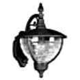 thumbnail image 2 of Vista F-2911-BLK Medium Top Mount Light-Black, 2 of 2