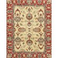thumbnail image 1 of Ahgly Company Indoor Rectangle Abstract Mustard Yellow Oriental Area Rugs, 7' x 9', 1 of 6