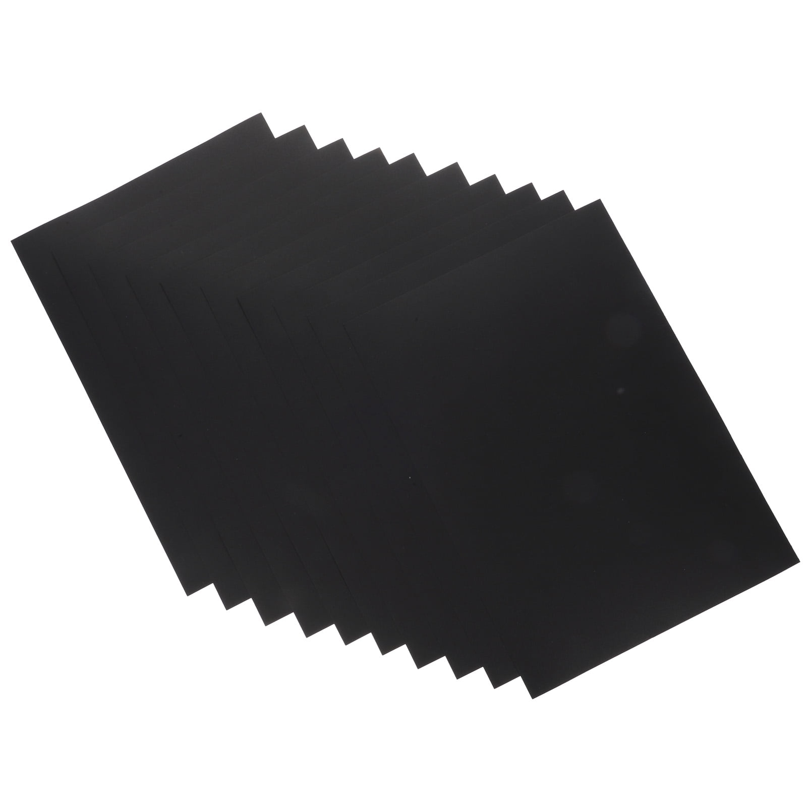 WHAMVOX 100 Sheets Black Drawing Paper for Students and Beginners in A4 Size