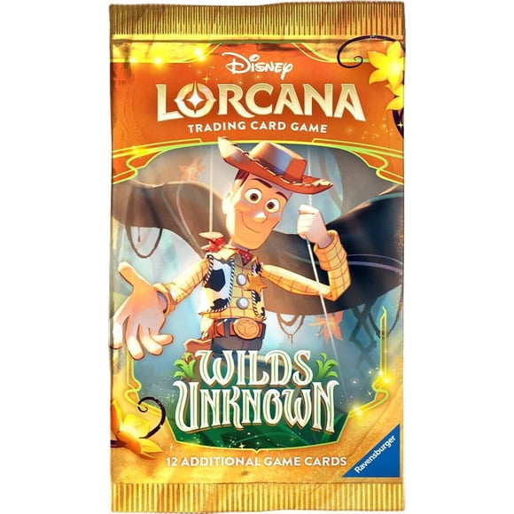 Ravensburger Disney Lorcana TCG: Wilds Unknown Booster Pack - 12 Cards