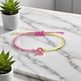 thumbnail image 4 of Advocate The Bracelet For Womens Health Ribbon Bracelet Breast Illness Awareness Day Pull-Out Hand Chain Holiday Gift, 4 of 6