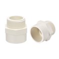 thumbnail image 1 of Unique Bargains 40mm Slip x G1-1/4 Male Thread,PVC Pipe Fitting Adapter Connector 2Pcs, 1 of 4