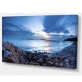 thumbnail image 2 of Coucher de Soleil sur la Mer Bleue sur la Côte Sablonneuse, 2 of 3