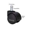 thumbnail image 2 of 1/2/4/5 Pcs Roue de Chaise Roulettes de Meuble 11mm Vis Pivot Roulettes Remplacer Quincaillerie Chariot Outil pour Chaises de Bureau/ordinateur, Fiable, 2 of 3
