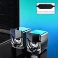thumbnail image 2 of Mistaha SADA D-158 Mini Desktop Computer Speaker Super Bass Subwoofer 3.5mm Wired Music Player Soundbox, 2 of 8