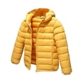 thumbnail image 1 of tredstone Winter Essential Kids Windproof Jacket For Cold Days Down Clothing Jackets Down Coat For Winter yellow+110cm, 1 of 6