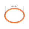 thumbnail image 2 of Unique Bargains 8.5cm Plastic Carnival Ringtoss Rings Hoop Party Favor Game, Orange 24 Pack, 2 of 5