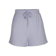 thumbnail image 3 of yievot Short de Course Ample Uni pour Femme, Mode Décontractée Printemps et Été, 3 of 5