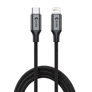 OXAA USB C to Lightning Cable 30W– Fast Charging MFI certified braided Cables for iOS Devices