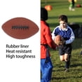 thumbnail image 4 of Football Composite, Doublure en Caoutchouc Gonflable Taille 9 Haute Résistance Excellent Rebond Football d'Entraînement pour Intérieur, 4 of 8