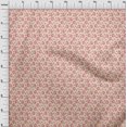 thumbnail image 4 of oneOone Georgette Viscose Light Yellow Fabric Leaves Sewing Material Print Fabric By The Yard 42 Inch Wide, 4 of 4