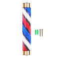 thumbnail image 1 of Rainproof Barber Shop Pole Red Blue White Rotating Light Lighting Stripes Lights 15cmx95cm Aureate, 1 of 8
