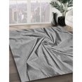 thumbnail image 3 of Ahgly Tapis Rond Lavable en Machine Intérieur Transitionnel Gris Nuage Gris, 5 Pieds Rond, 3 of 7
