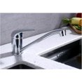 thumbnail image 3 of Silver Copper Basin Faucet Single Hole Mixer Tap for Bathroom and Kitchen Easy Install 100% Durable, 3 of 8