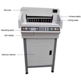 thumbnail image 3 of 18" Electric Heavy Paper Cutter Automatic Paper Stack Cutting Machine Digital Numerical Control Paper Guillotine 110V, 3 of 13