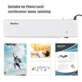 thumbnail image 4 of Bisofice Desktop Laminator Machine A4 Size Hot Lamination 2 Roller System 230mm Width Quick Warm-up, 4 of 8