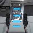 thumbnail image 4 of Car Organizer Leather Car Seat Gap Storage Box Seat Gap Slit Box With Charging Hole, 4 of 7