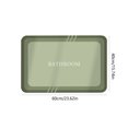 thumbnail image 3 of Bath Rug- Super Absorbent Quick Dry- Rubber Backing Non Slip-Washable Bathroom Floor Mats-Shower Rug For In Front Of Bathtub-Shower Room -16x24-, 3 of 6