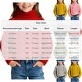 thumbnail image 2 of Birdeem Chandail Tricoté d'Hiver pour Enfants, Couleur Unie, Col Montant, Col Rabattable, Haut à la Mode, Hauts pour Enfants, 2 of 6