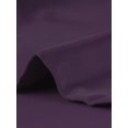 thumbnail image 5 of INSPIRE CHIC Boléro de Soirée Élégant pour Femme à devant Ouvert, Manches 3/4, Cardigan en Satin, Violet Foncé, TP, 5 of 5