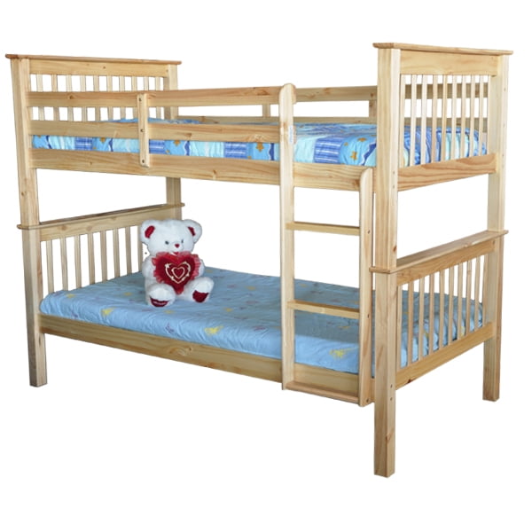 Mission Twin over Twin Bunk Bed with Trundle