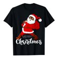 thumbnail image 4 of Blouse de Mode Imprimée de Noël, T-Shirt à Manches Courtes Décontracté, 4 of 8