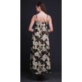 thumbnail image 4 of Bimba Robe Longue Maxi Bohème à Bretelles Sans Manches Imprimée Teinture sur Nœuds pour Femme - Petit, 4 of 6