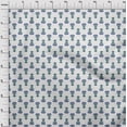 thumbnail image 3 of oneOone Organic Cotton Voile Fabric Leaves & Floral Block Printed Craft Fabric BTY 42 Inch Wide, 3 of 4