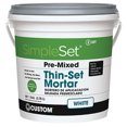 thumbnail image 3 of Building Products STTSW1-2 1 Gallon Thin Set Mortar- White, 3 of 3