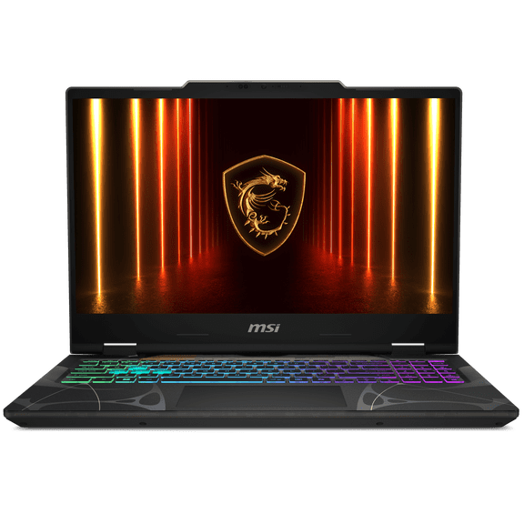 MSI Cyborg 15 Portable de Jeu 15,6 Pouces FHD 144 Hz Intel Core 7 240H 16 Go RAM 1 To SSD NVIDIA GeForce RTX 5070 8 Go Windows 11 Wi‐Fi 6E Clavier Rétroéclairé Noir Translucide