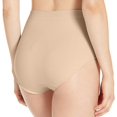 thumbnail image 3 of Bali Womens One Smooth U All Around Smoothing Brief, 6, Nude Pointelle, 3 of 3