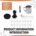 thumbnail image 3 of Coffee Tamper Set, Espresso Accessories Kit, with Espresso Tamper 51mm, Coffee Stirrer, 3 of 7