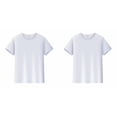 thumbnail image 1 of (Lot de 2) 2025 T-Shirts Courts 2T Manches Hauts Unis T-Shirts Garçons & UniBoys Manches Longues Col Rond Enfants, 1 of 4