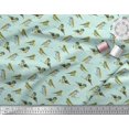 thumbnail image 3 of Soimoi Cotton Voile Fabric Flycathcer Bird Print Fabric by Yard 56 Inch Wide, 3 of 5