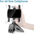 thumbnail image 2 of 360 Rotating Car Phone Mount Dashboard Holder for GPS & 4-7 Inch Smartphones (Black), 2 of 5